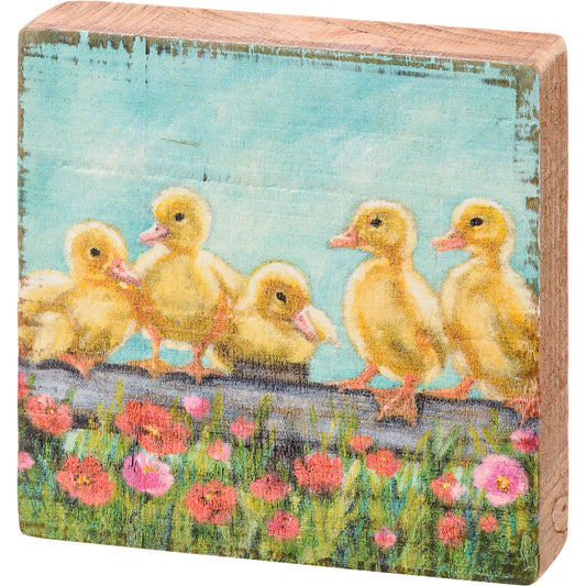 Block Sign - Ducklings