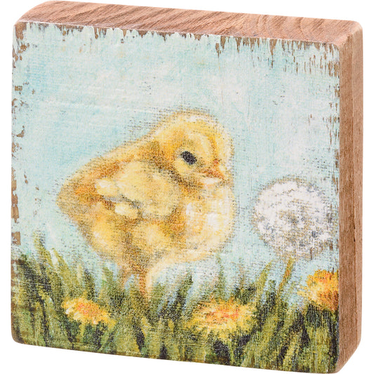 Block Sign - Chick