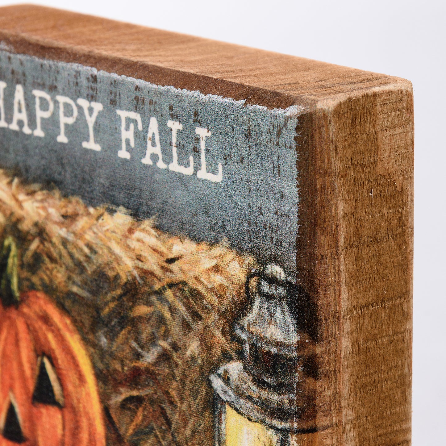 Block Sign - Happy Fall