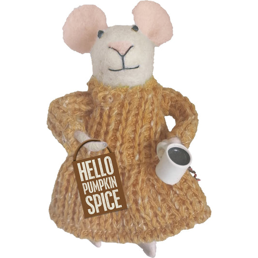 Critter - Hello Pumpkin Spice Mouse