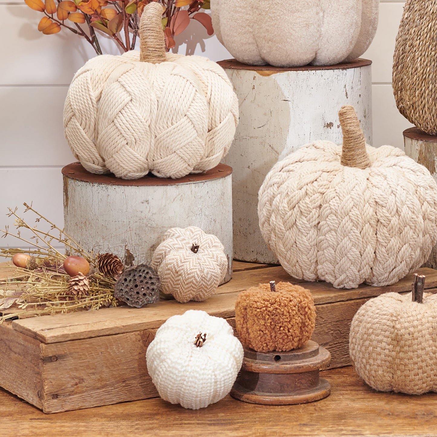 Pumpkin Set - Knitted